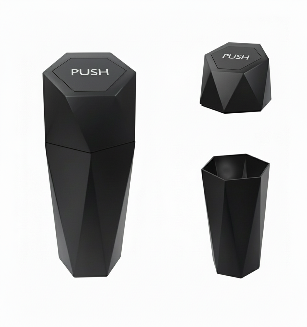 Cupholder Trash Can